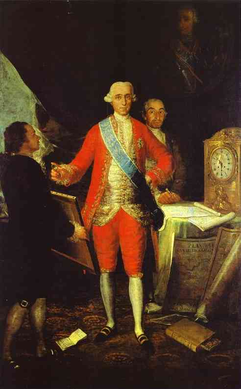 Francisco de Goya the Count of Floridablanca and Goya.